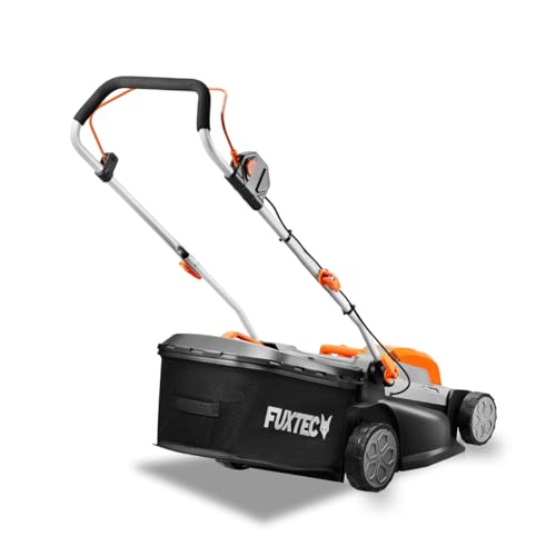 Tondeuse à gazon sans fil Fuxtec 40V 37cm avec batterie et chargeur – Hauteur réglable