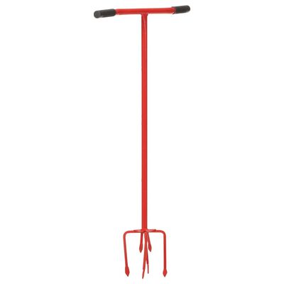Griffe de jardin en acier – Couleur rouge