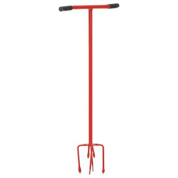 Griffe de jardin en acier – Couleur rouge
