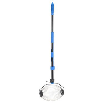 Collecteur de noix en acier – 127 cm – Couleur bleue